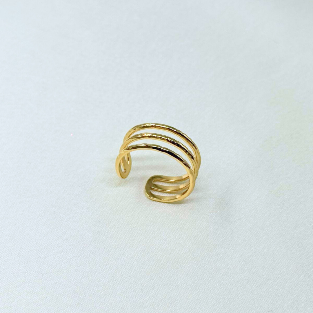 Luna Triple Band Ring (BUY1GET1)