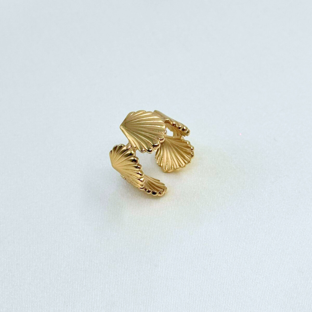 Shella Scallop Ring (BUY1GET1)