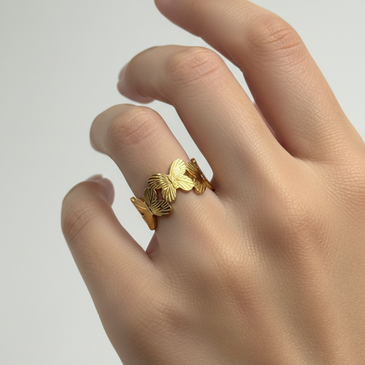 Petalia Bloom Adjustable Ring (BUY1GET1)