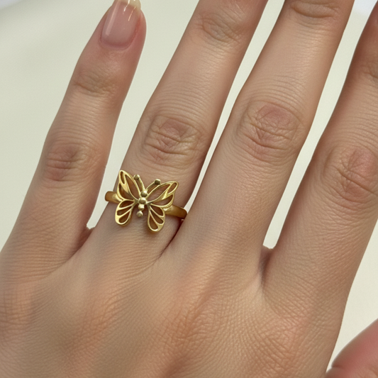 Flutter Bloom Butterfly Ring (BUY1GET1)