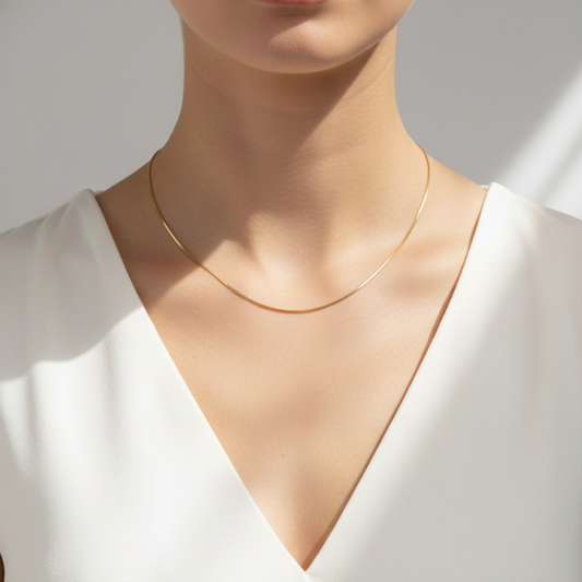 Minimalist Sleek Chain Necklace