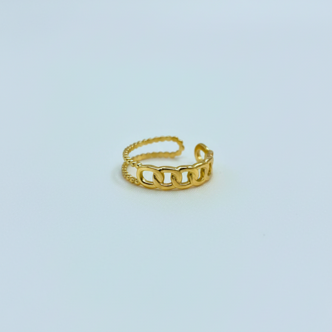 Linked Chain  Ring (BUY1GET1)