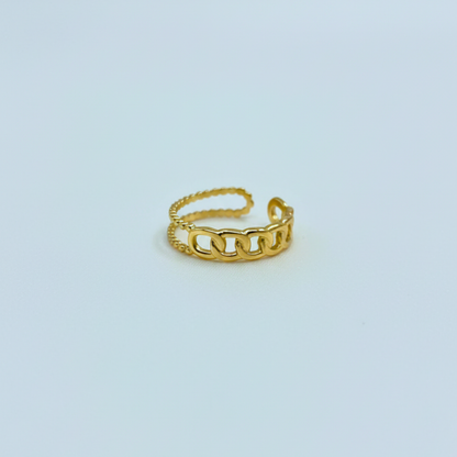 Linked Chain  Ring (BUY1GET1)