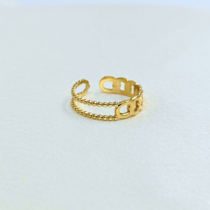 Linked Chain  Ring (BUY1GET1)