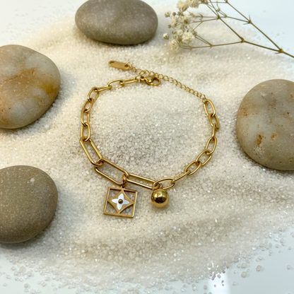 Aura Link Charm Bracelet