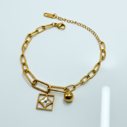 Aura Link Charm Bracelet