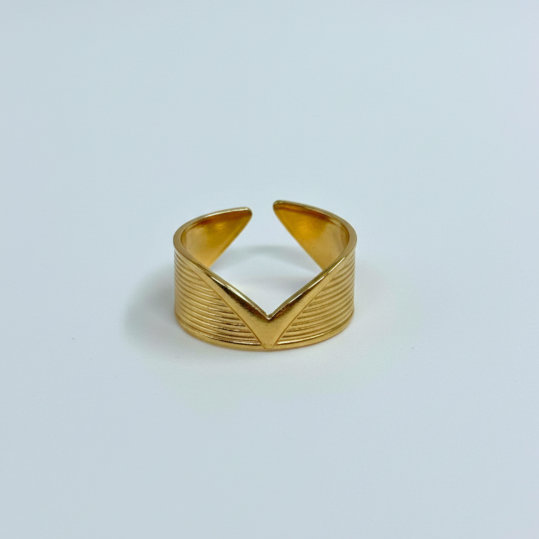 Vera Chevron Ring (BUY1GET1)