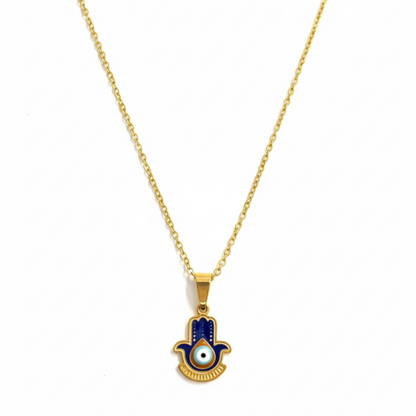Nazara Hamsa Evil Eye Necklace
