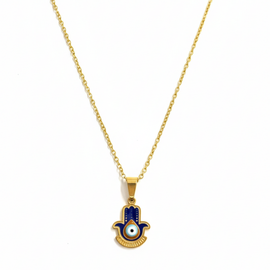 Nazara Hamsa Evil Eye Necklace