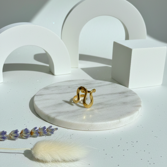 Fluid Curve Ring (BUY1GET1)