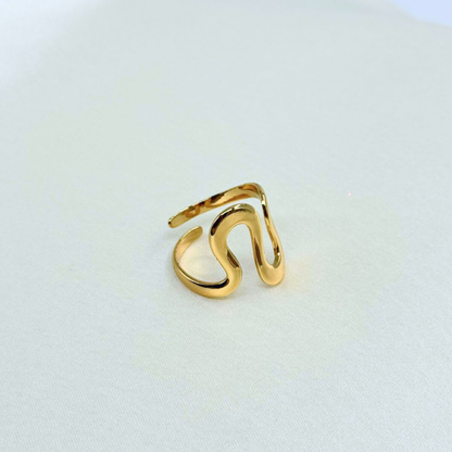 Fluid Curve Ring (BUY1GET1)