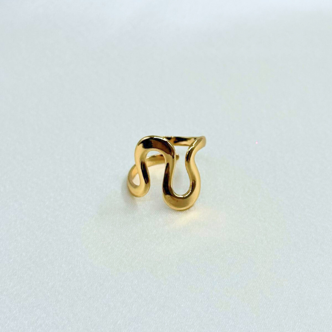 Fluid Curve Ring (BUY1GET1)