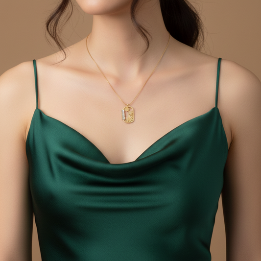 Flora Frame Necklace