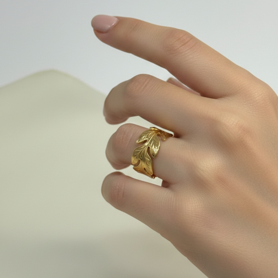 Golden Leaf Wrap Ring (BUY1GET1)
