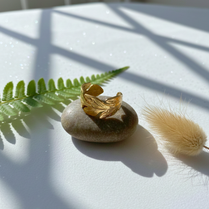 Golden Leaf Wrap Ring (BUY1GET1)