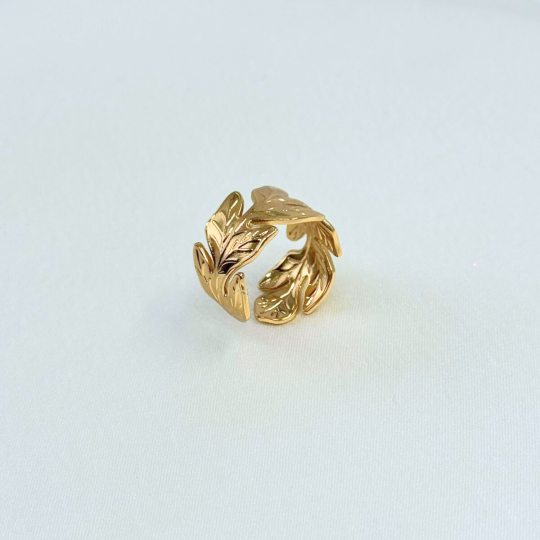 Golden Leaf Wrap Ring (BUY1GET1)