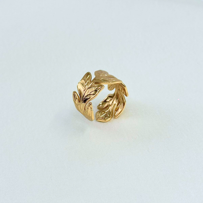 Golden Leaf Wrap Ring (BUY1GET1)