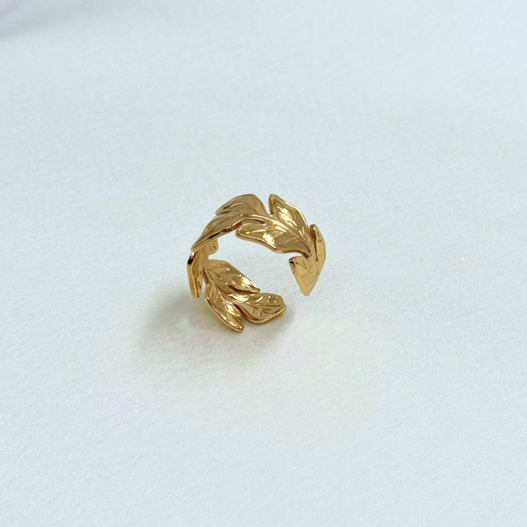 Golden Leaf Wrap Ring (BUY1GET1)