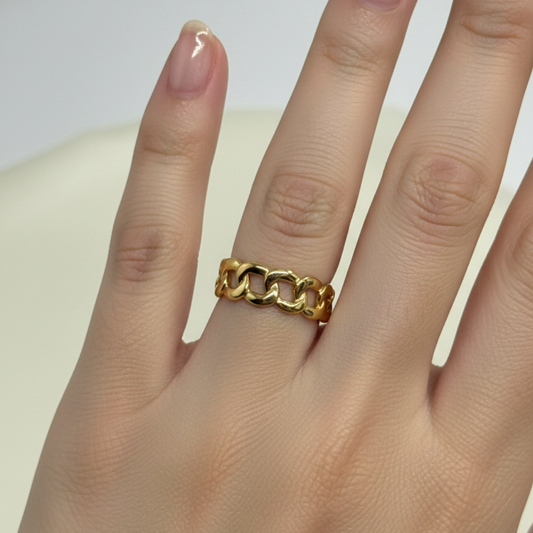 Bold Chain Open Ring (BUY1GET1)