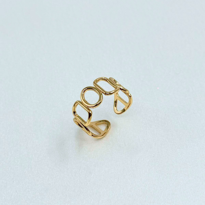Geo Loop Open Ring (BUY1GET1)