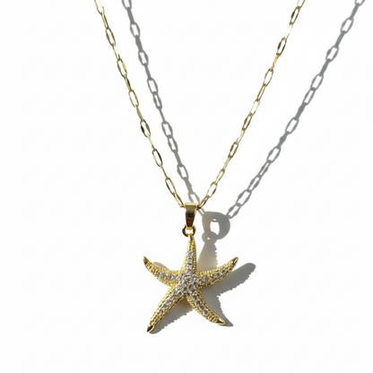 Stella Starfish Necklace