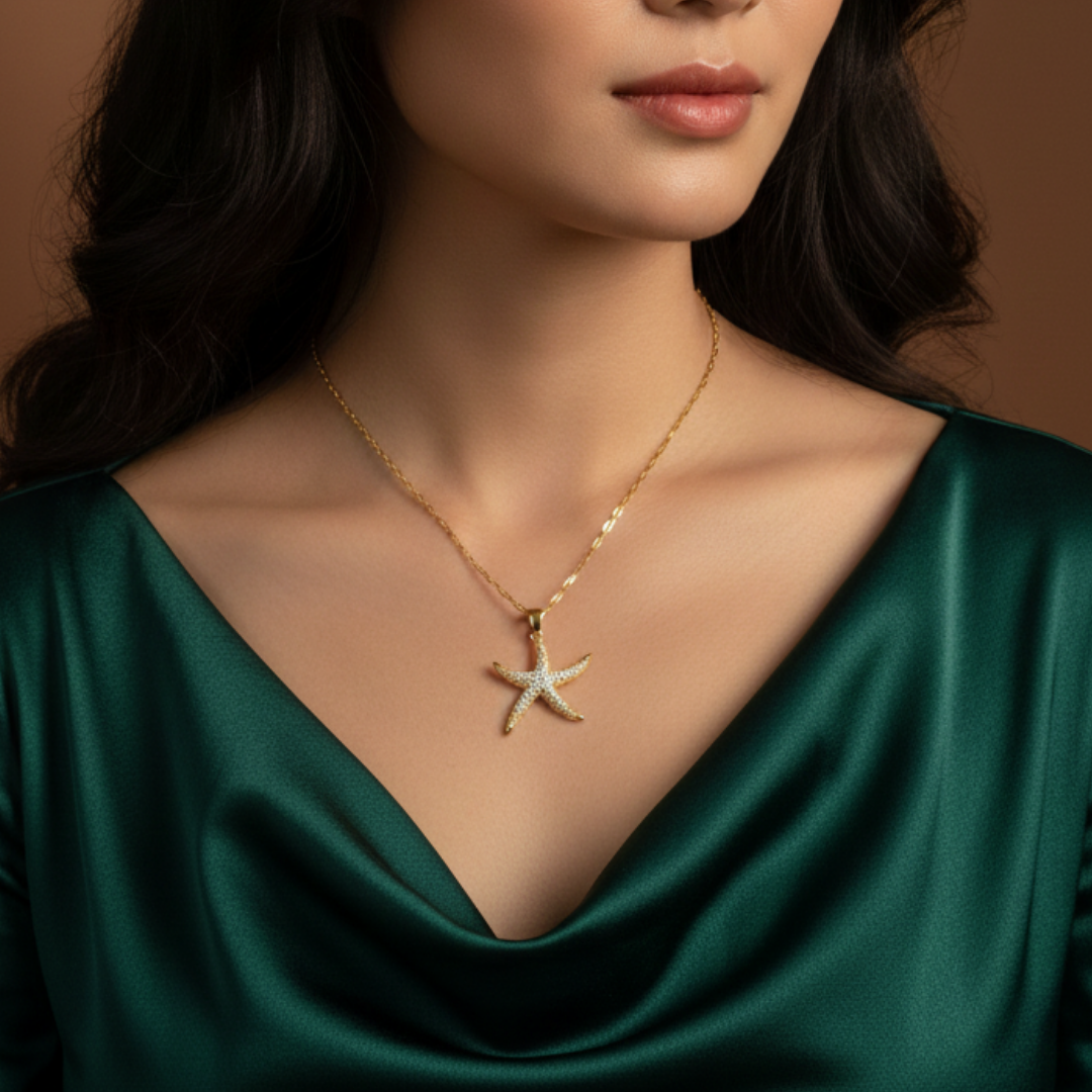 Stella Starfish Necklace