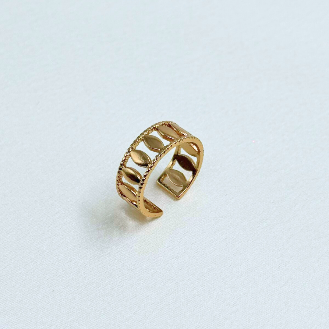 Olive Leaf Band Ring (BUY1GET1)
