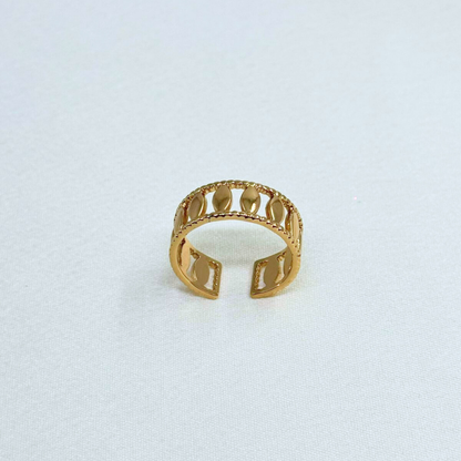 Olive Leaf Band Ring (BUY1GET1)