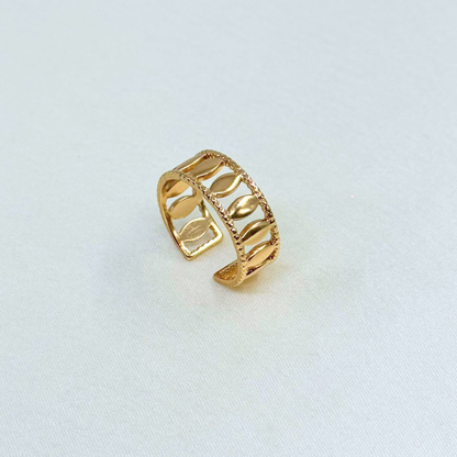 Olive Leaf Band Ring (BUY1GET1)