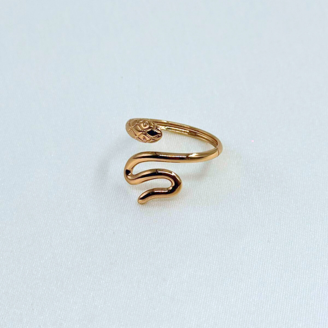Serpent Coil Open Ring (BUY1GET1)