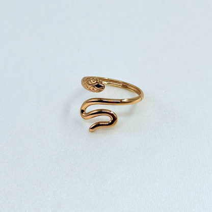 Serpent Coil Open Ring (BUY1GET1)