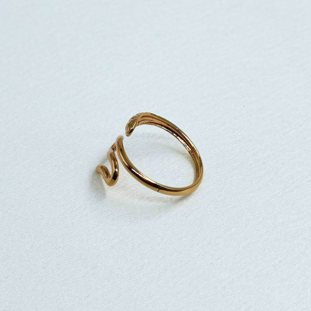 Serpent Coil Open Ring (BUY1GET1)