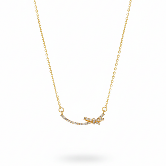 Luna Bow Curve Necklace