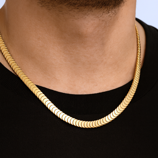 Flat Scale Link Men’s Chain