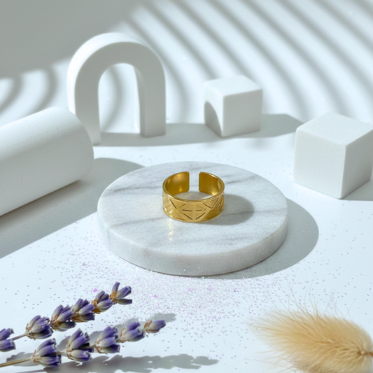 Geometric Aura Ring (BUY1GET1)
