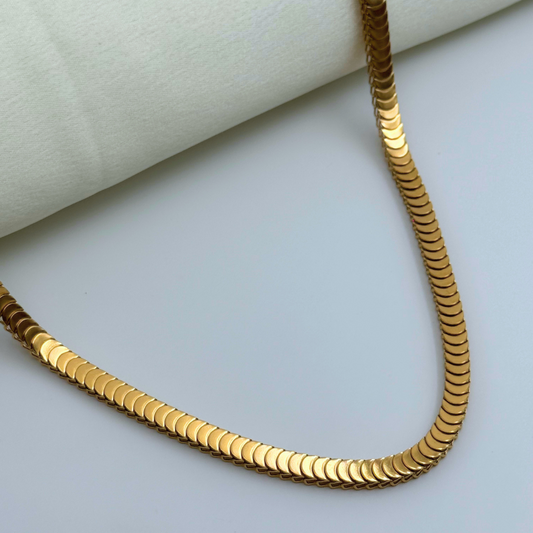 Flat Scale Link Men’s Chain