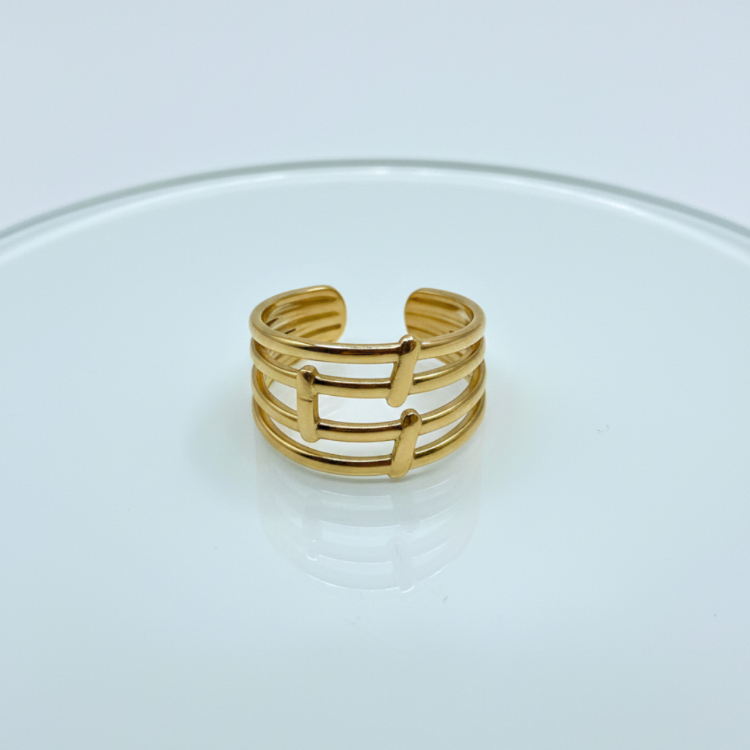 Aria Structured Multi-Band Ring (BUY1GET1)