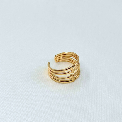 Aria Structured Multi-Band Ring (BUY1GET1)