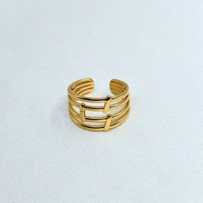 Aria Structured Multi-Band Ring (BUY1GET1)