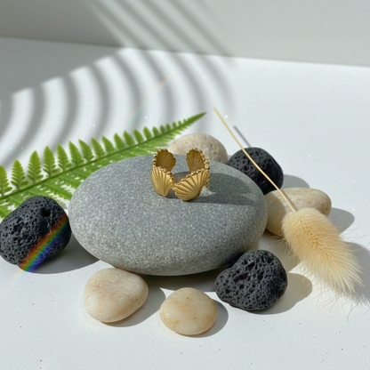 Shella Scallop Ring (BUY1GET1)