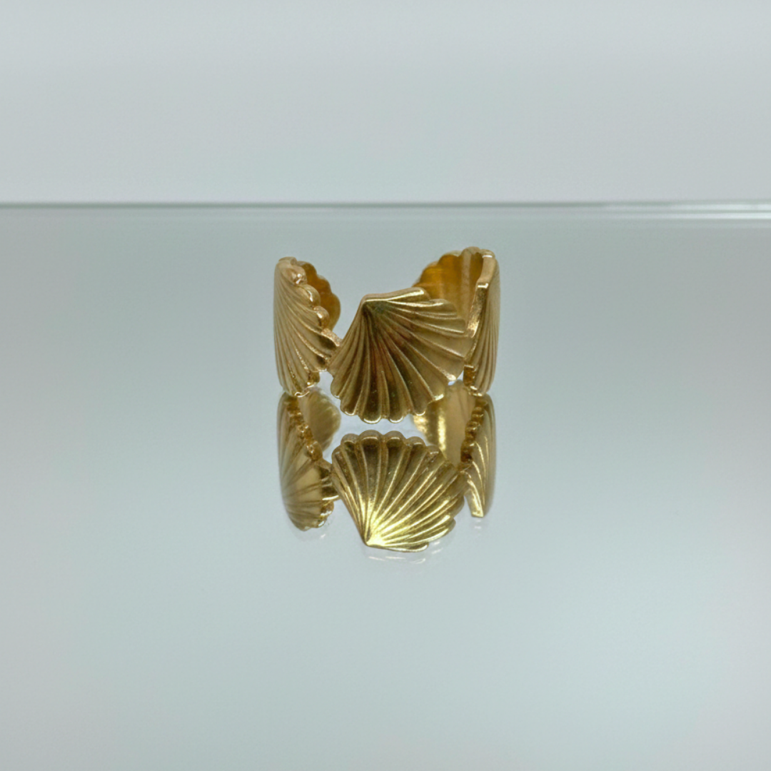 Shella Scallop Ring (BUY1GET1)