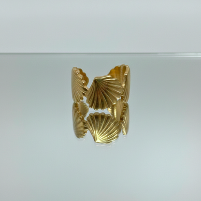 Shella Scallop Ring (BUY1GET1)