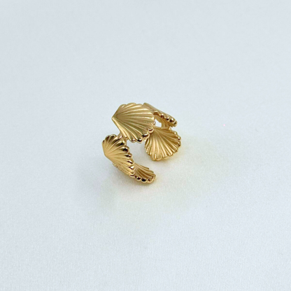 Shella Scallop Ring (BUY1GET1)
