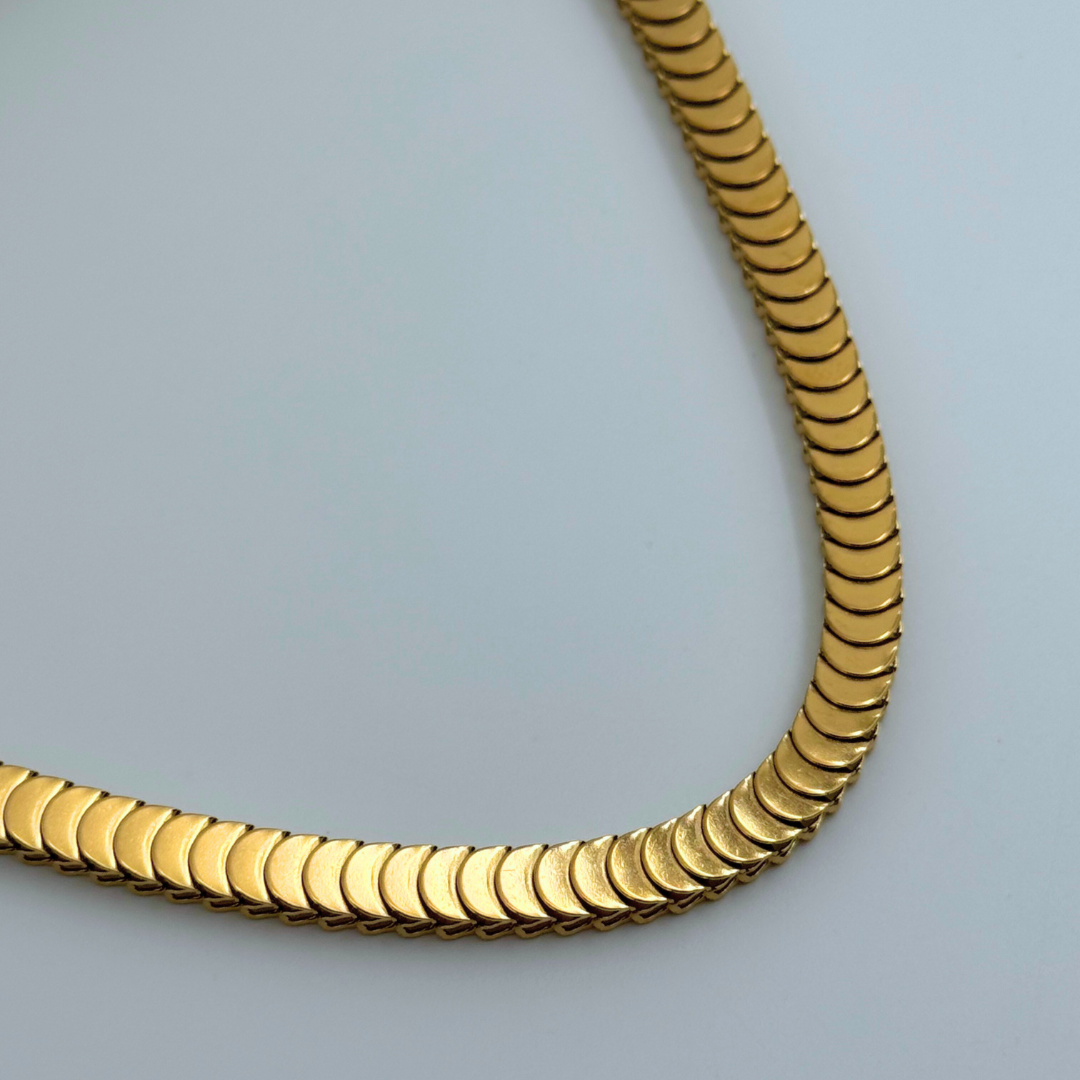 Flat Scale Link Men’s Chain