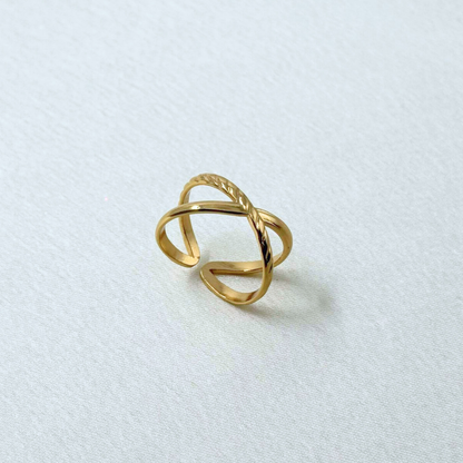Aeris Criss-Cross Ring (BUY1GET1)