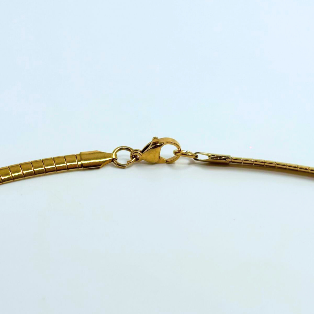 Luna Flat Chain Choker – Demi-Fine Gold Essential