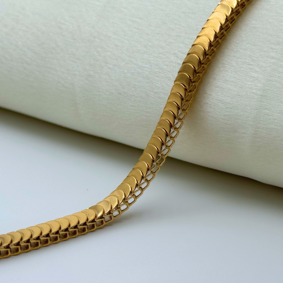 Flat Scale Link Men’s Chain