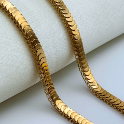 Flat Scale Link Men’s Chain