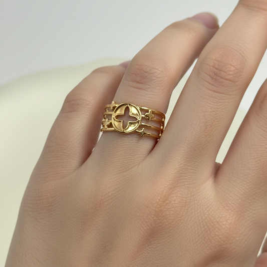Orion Link Medallion Ring (BUY1GET1)