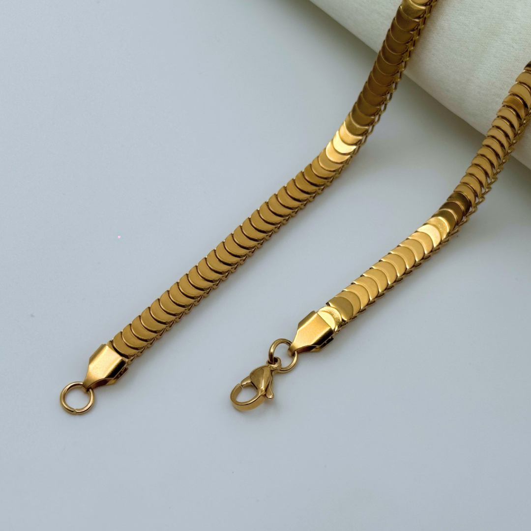 Flat Scale Link Men’s Chain